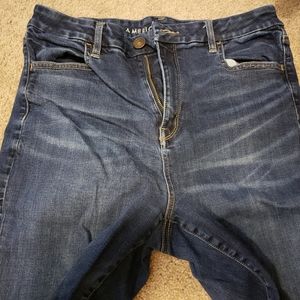 EXTRA LONG high rise jeans